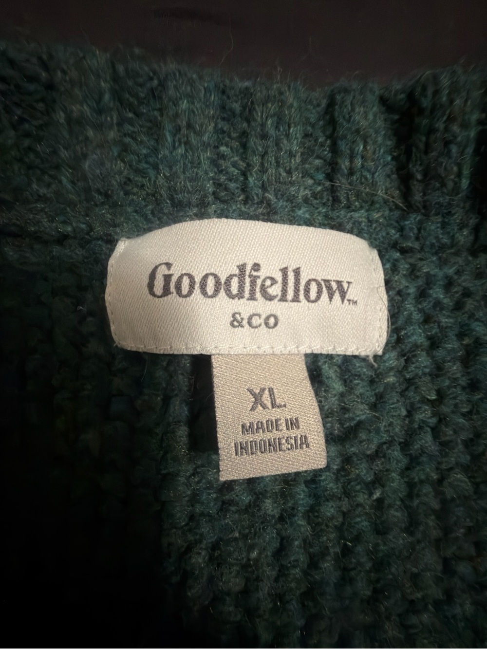 Goodfellow & Co Forest Green Chunky Knit Sweater